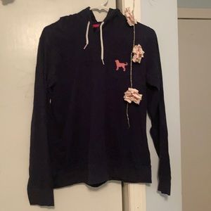 Black Dog hooded long sleeve